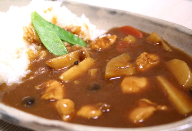 れんこんと里芋の和風カレー